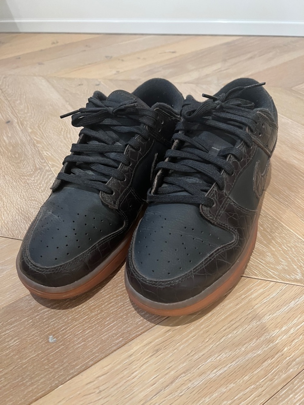 Husband’s closet clean out! 
Dunk Low SE 'Chocolate Croc' - Picture 2 of 3